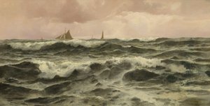 Frente a Folkestone, 1886 de John Fraser