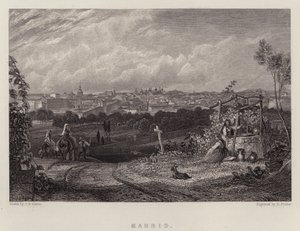 Madrid de John Frederick (after) Lewis