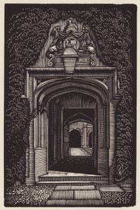 Cambridge: Magdalene (xilografía) de John Frederick Greenwood