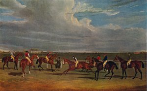 El St. Leger de 1828, c1829, 1922 de John Frederick Hering