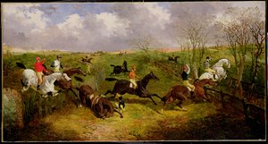 Una carrera de obstáculos de John Frederick Herring Jnr
