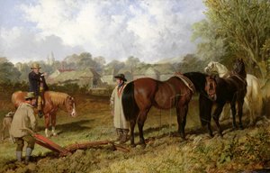Mañana: Preparándose para arar, 1848