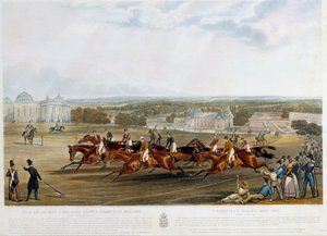 Premio del club de jockey en Chantilly en 1841 de John Frederick Herring Senior