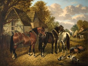 Listo para el arado de John Frederick Herring Senior