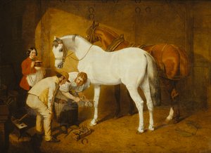 Herrando al Favorito, 1865 de John Frederick Herring Senior