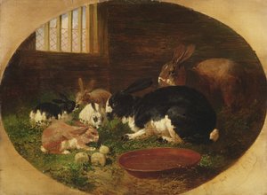 La conejera de John Frederick Herring Senior