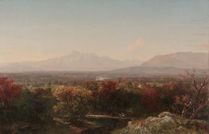 Un día de octubre en las Montañas Blancas, 1854 de John Frederick Kensett