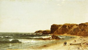Cuarenta Escalones, Newport, Rhode Island de John Frederick Kensett