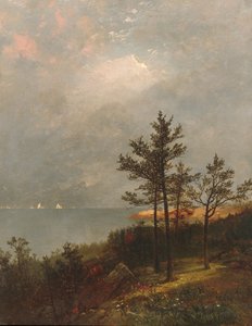 Tormenta en formación en Long Island Sound, 1872 de John Frederick Kensett
