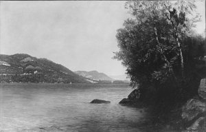Lago George, un recuerdo, 1872 de John Frederick Kensett