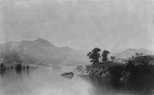 Lago George, Nueva York, 1872 de John Frederick Kensett