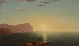 Amanecer en Nueva Inglaterra, c.1863