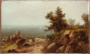 En la costa, Beverly, Massachusetts de John Frederick Kensett