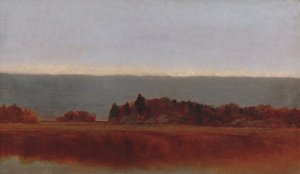 Pradera salada en octubre de John Frederick Kensett
