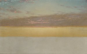 Cielo al atardecer de John Frederick Kensett