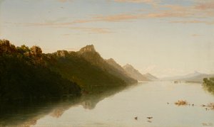 Vista del Alto Misisipi de John Frederick Kensett