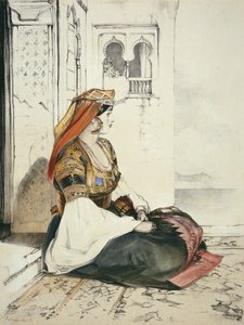 Una mujer judía de Gibraltar, de 