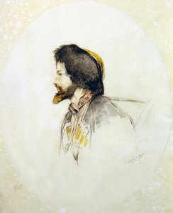 Retrato de un caballero oriental de John Frederick Lewis