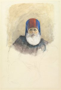 Study for Mehmet Ali Pasha de John Frederick Lewis