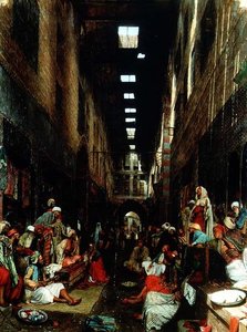 El bazar Bezestein de El Khan Khallil, El Cairo