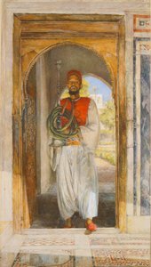 El portador de la pipa, 1859 de John Frederick Lewis