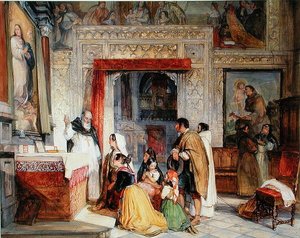 La sacristía de la catedral de Toledo de John Frederick Lewis
