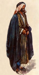Agricultor árabe. Vecindad de Jerusalén, 1902 de John Fulleylove