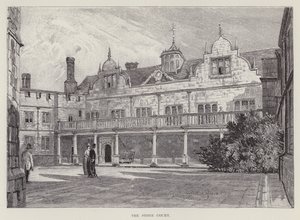 Casa Knole, El Patio de Piedra de John Fulleylove