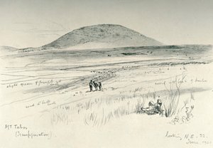 Monte Tabor, 1902 de John Fulleylove