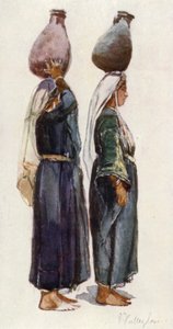 Estudios de mujeres campesinas sirias de John Fulleylove