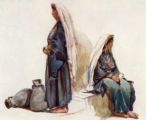 Estudios de mujeres campesinas sirias de John Fulleylove