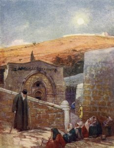 La Capilla de la Tumba de la Virgen al pie del Monte de los Olivos de John Fulleylove