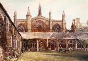 Los Claustros, New College de John Fulleylove