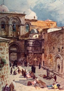El Patio de la Iglesia del Santo Sepulcro, 1902