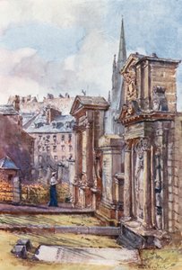 El Monumento a los Mártires en el cementerio, Greyfriars de John Fulleylove