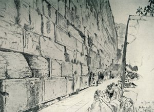 El Muro de las Lamentaciones, 1902