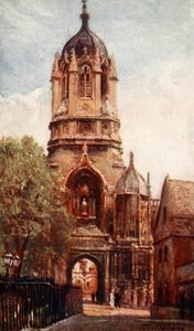 Tom Tower, Christ Church College, 1903 de John Fulleylove