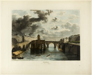 París, Le Pont-au-Change de John Gendall