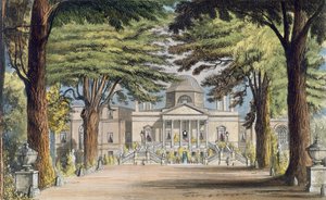 Fachada principal de Chiswick House, de 