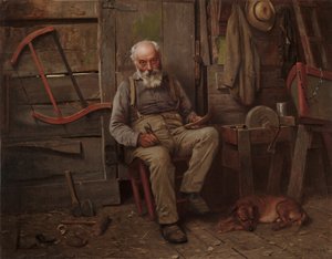 Constructor de barcos, c. 1904 de John George Brown