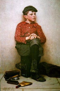 Lustrabotas, Nueva York de John George Brown
