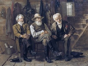 Para decidir la cuestión, 1897 de John George Brown