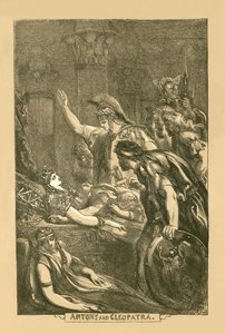Antonio y Cleopatra de John Gilbert