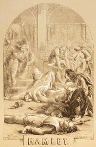 Ilustración para Hamlet, de 
