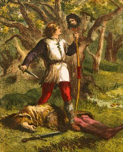 Robin Hood y Guy de Gisborne de John Gilbert