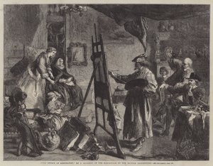 El Estudio de Rembrandt de John Gilbert