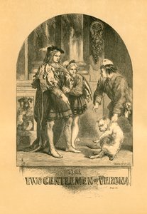 Los dos caballeros de Verona de John Gilbert