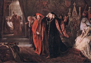 La muerte de Gloucester (Rey Enrique VI). Ven aquí, soberano gracioso, mira el cuerpo, de Las Obras Completas de William Shakespeare pub. por J. Coker & Co Ltd