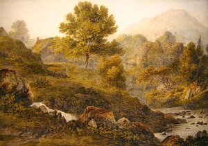 Una Granja de Montaña de John Glover