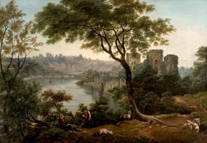 Castillo de Chepstow, Monmouthshire de John Glover
